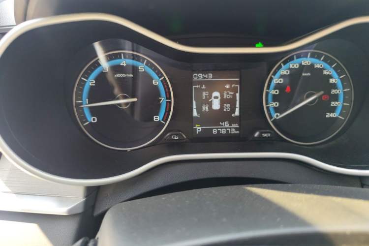 Used Geely Auto Emgrand 2021 UP 1.5L CVT Comfort Model Odometer Close Up