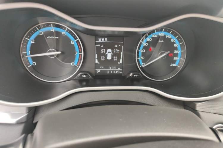 Used Geely Auto Emgrand 2021 UP 1.5L CVT Comfort Model Odometer Close Up