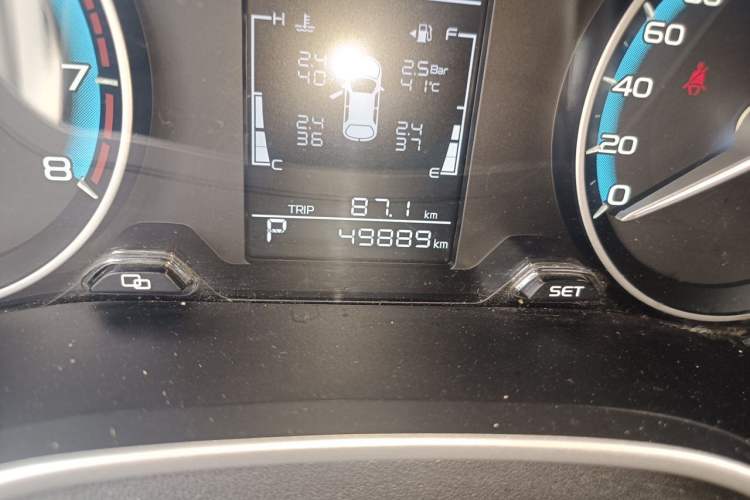 Used Geely Auto Emgrand 2021 UP 1.5L CVT Luxury Model Odometer Close Up