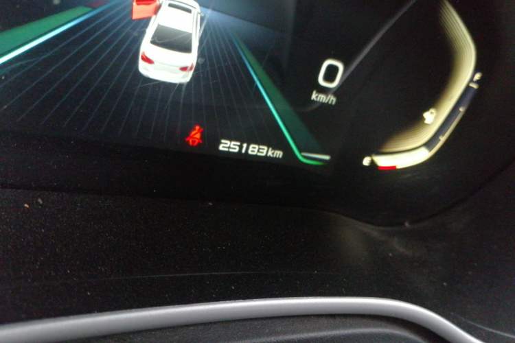 Used Geely Auto Emgrand 2021 UP 1.5L CVT Luxury Model Odometer Close Up