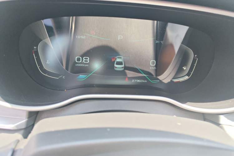 Used Geely Auto Emgrand 2021 UP 1.5L CVT Navigation Edition Odometer Close Up