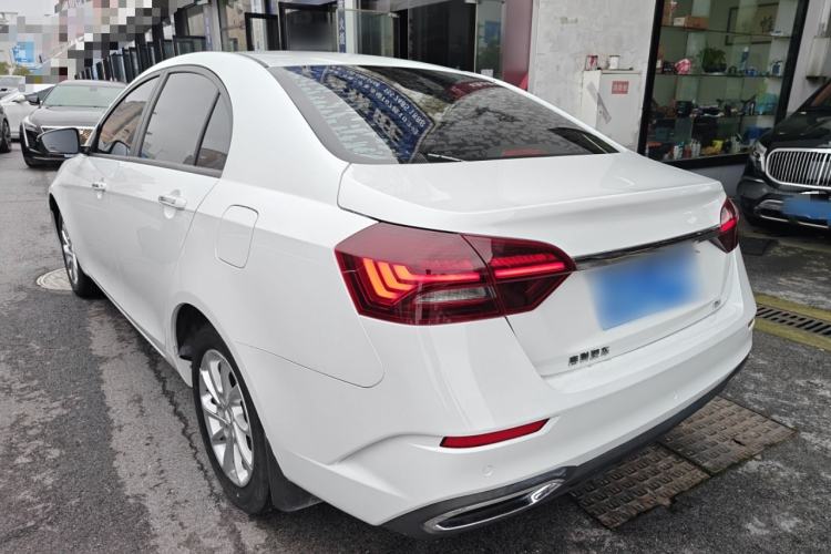 Used Geely Auto Emgrand 2021 UP 1.5L CVT Luxury Model Rear Left 45 Deg
