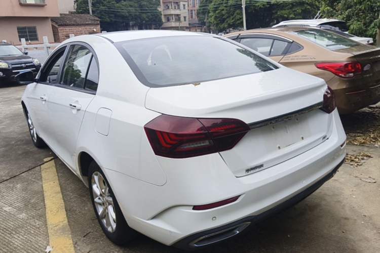 Used Geely Auto Emgrand 2021 UP 1.5L CVT Luxury Model Rear Left 45 Deg