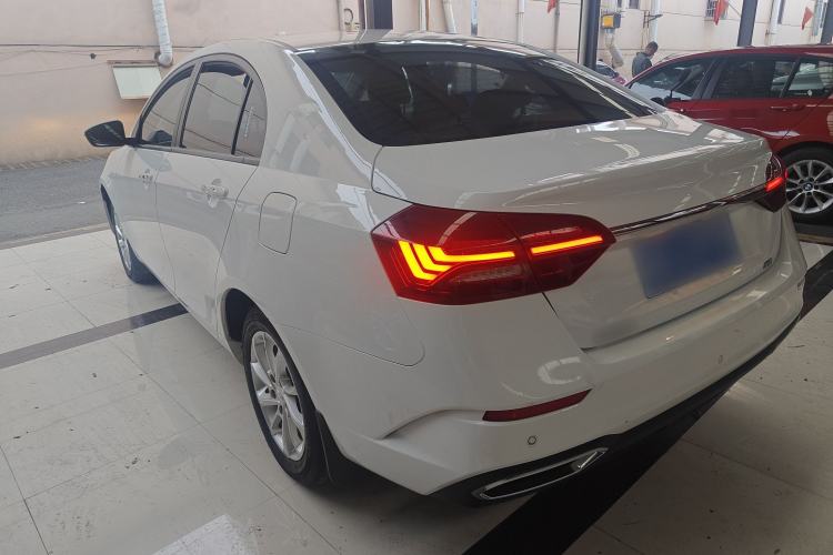 Used Geely Auto Emgrand 2021 UP 1.5L CVT Luxury Model Rear Left 45 Deg