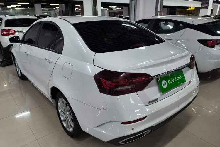 Used Geely Auto Emgrand 2021 UP 1.5L CVT Luxury Model Rear Left 45 Deg