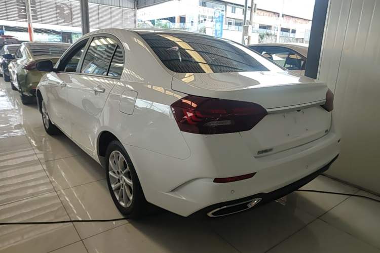 Used Geely Auto Emgrand 2021 UP 1.5L CVT Luxury Model Rear Left 45 Deg