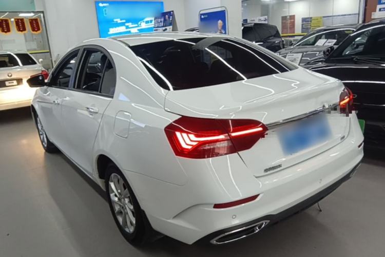 Used Geely Auto Emgrand 2021 UP 1.5L CVT Luxury Model Rear Left 45 Deg