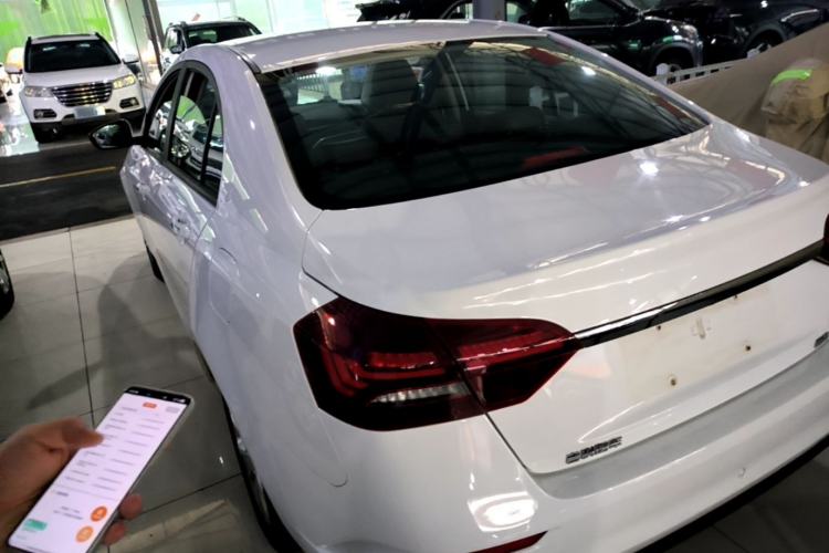 Used Geely Auto Emgrand 2021 UP 1.5L CVT Luxury Model Rear Left 45 Deg