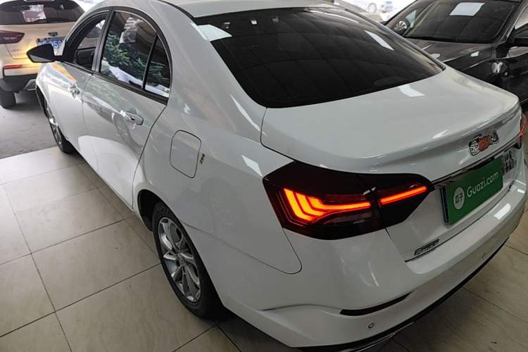 Used Geely Auto Emgrand 2021 UP 1.5L CVT Luxury Model Rear Left 45 Deg