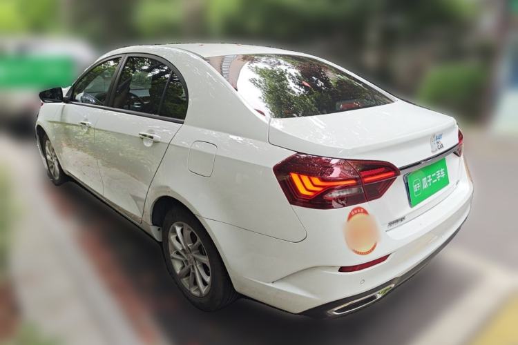 Used Geely Auto Emgrand 2021 UP 1.5L CVT Luxury Model Rear Left 45 Deg