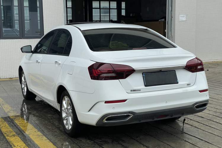Used Geely Auto Emgrand 2021 UP 1.5L CVT Luxury Model Rear Left 45 Deg
