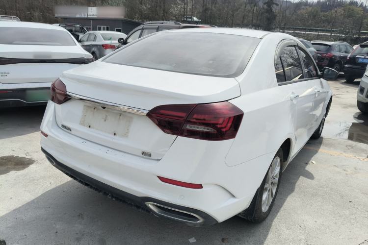 Used Geely Auto Emgrand 2021 UP 1.5L CVT Luxury Model Rear Right 45 Deg
