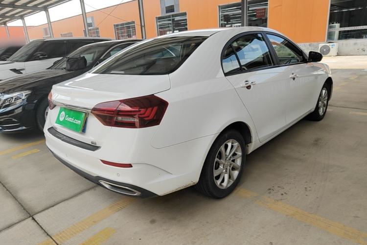 Used Geely Auto Emgrand 2021 UP 1.5L CVT Luxury Model Rear Right 45 Deg