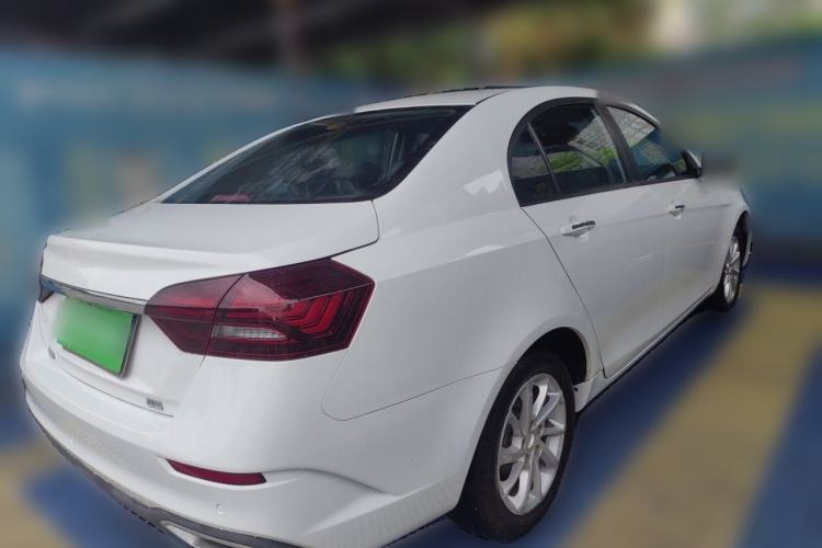 Used Geely Auto Emgrand 2021 UP 1.5L CVT Luxury Model Rear Right 45 Deg