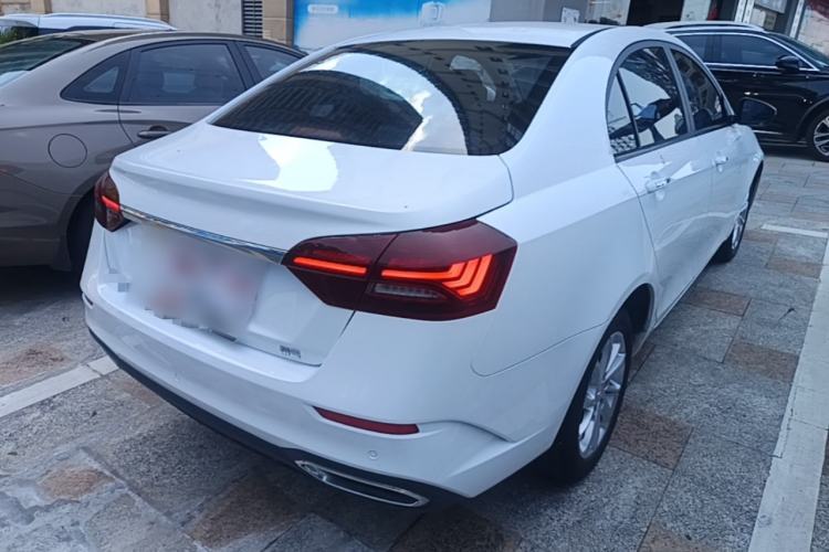 Used Geely Auto Emgrand 2021 UP 1.5L CVT Luxury Model Rear Right 45 Deg