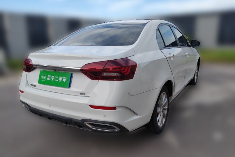 Used Geely Auto Emgrand 2021 UP 1.5L CVT Luxury Model Rear Right 45 Deg