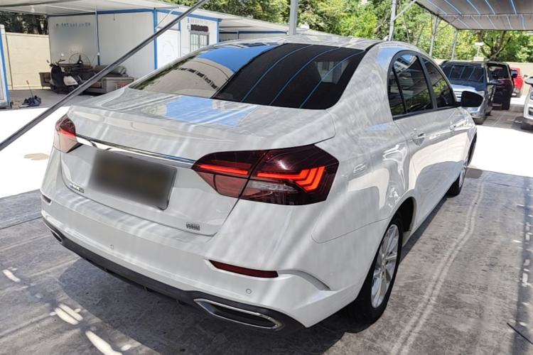Used Geely Auto Emgrand 2021 UP 1.5L CVT Luxury Model Rear Right 45 Deg
