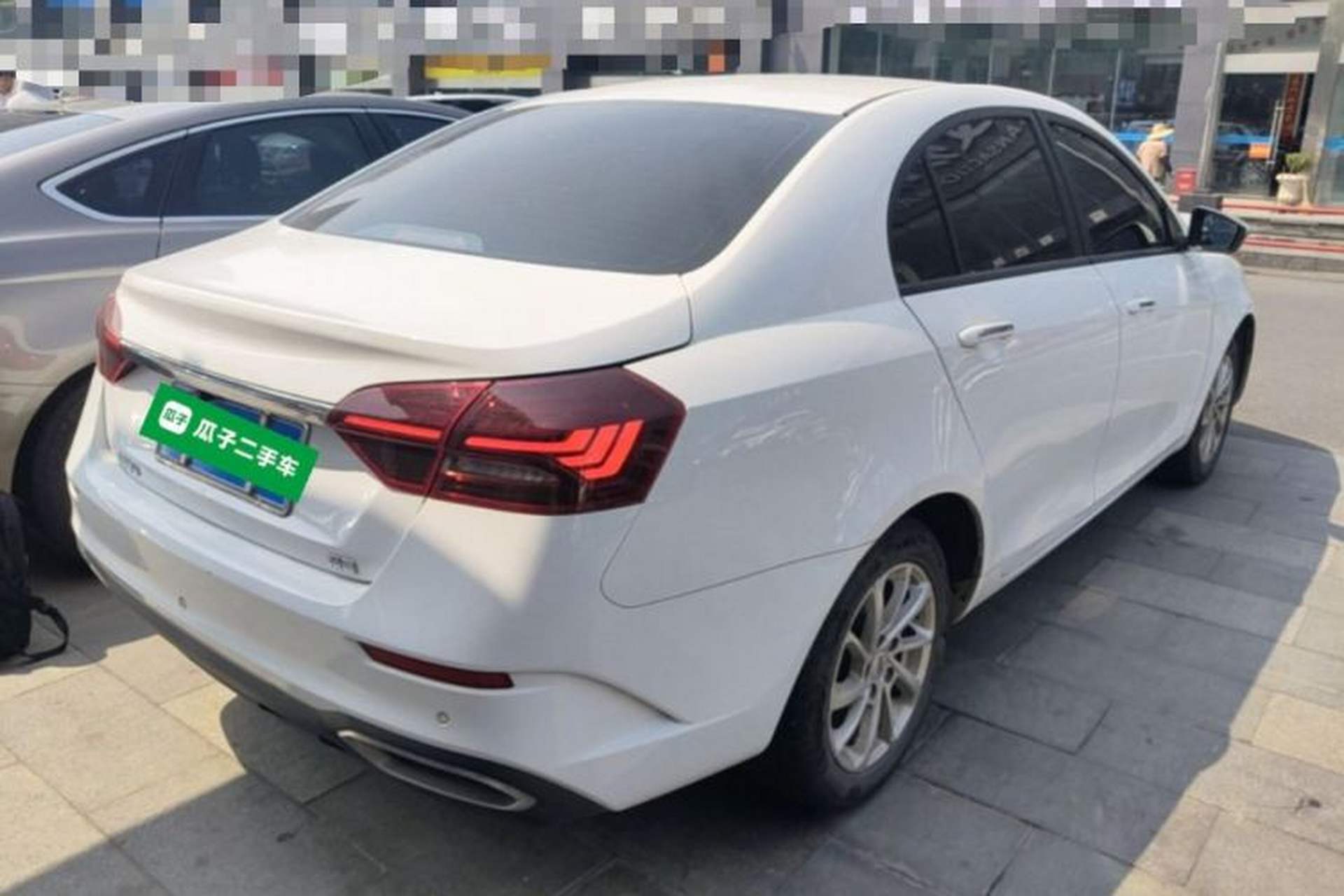 Used Geely Auto Emgrand 2021 UP 1.5L CVT Luxury Model Rear Right 45 Deg