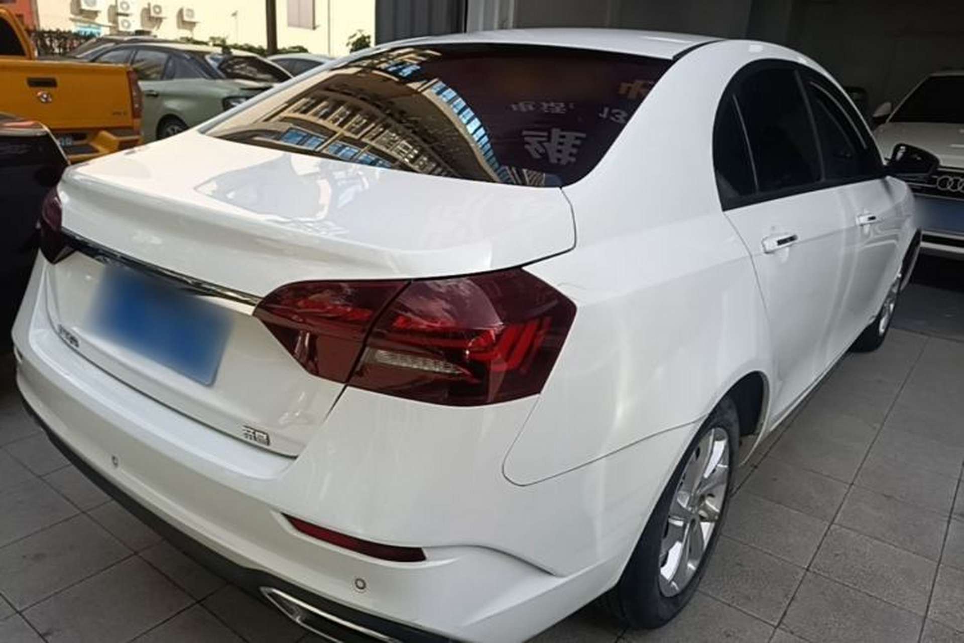 Used Geely Auto Emgrand 2021 UP 1.5L CVT Luxury Model Rear Right 45 Deg