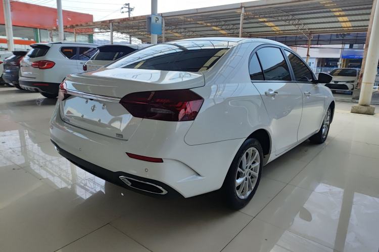Used Geely Auto Emgrand 2021 UP 1.5L CVT Luxury Model Rear Right 45 Deg
