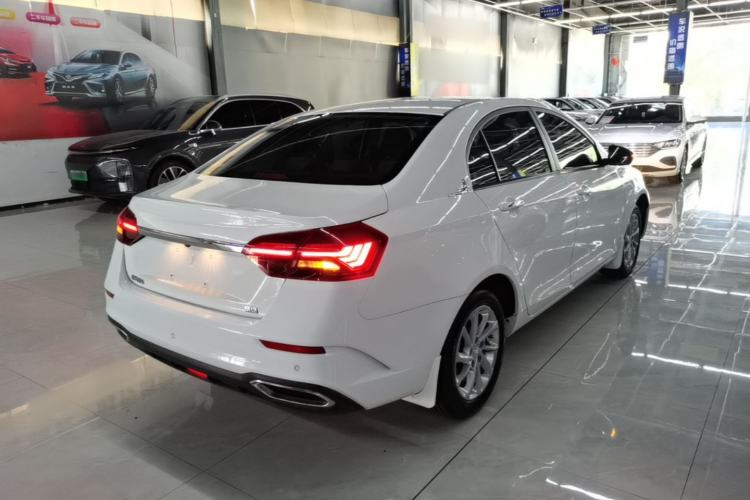 Used Geely Auto Emgrand 2021 UP 1.5L CVT Luxury Model Rear Right 45 Deg