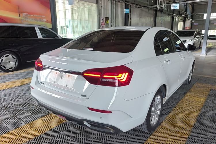 Used Geely Auto Emgrand 2021 UP 1.5L CVT Luxury Model Rear Right 45 Deg