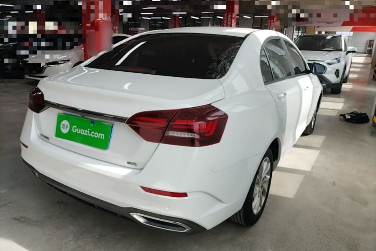 Used Geely Auto Emgrand 2021 UP 1.5L CVT Luxury Model Rear Right 45 Deg