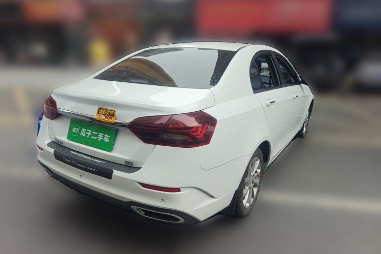Used Geely Auto Emgrand 2021 UP 1.5L CVT Luxury Model Rear Right 45 Deg