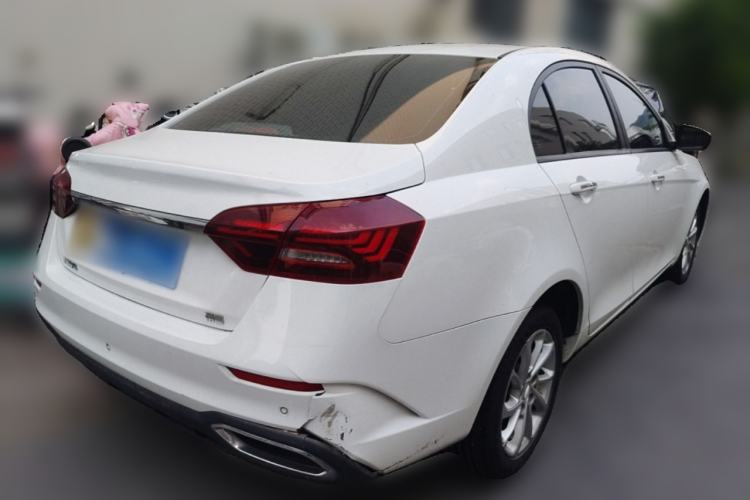 Used Geely Auto Emgrand 2021 UP 1.5L CVT Luxury Model Rear Right 45 Deg