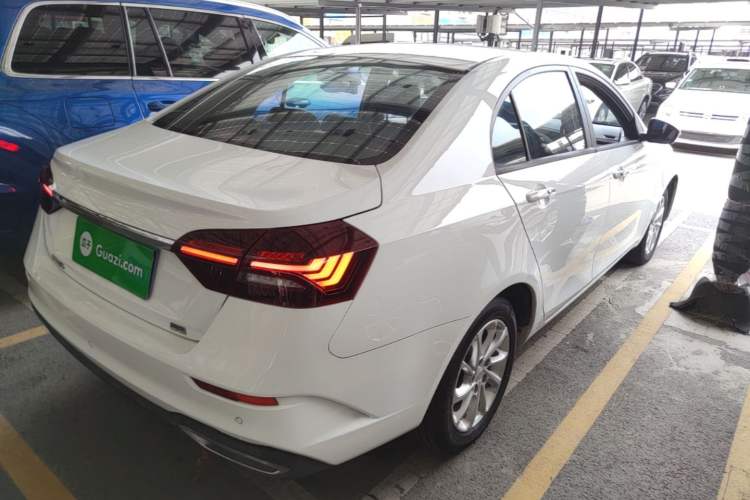 Used Geely Auto Emgrand 2021 UP 1.5L CVT Luxury Model Rear Right 45 Deg