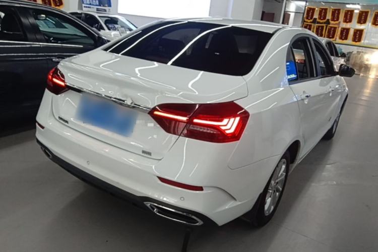 Used Geely Auto Emgrand 2021 UP 1.5L CVT Luxury Model Rear Right 45 Deg