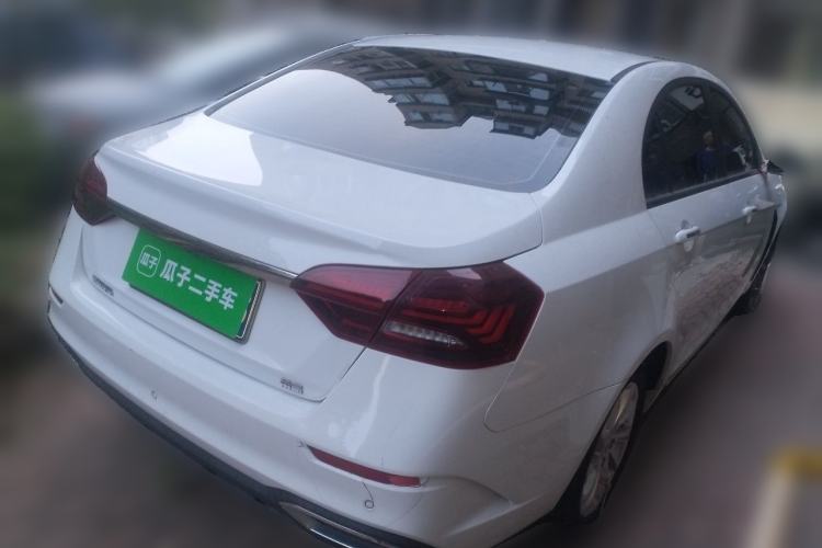Used Geely Auto Emgrand 2021 UP 1.5L CVT Luxury Model Rear Right 45 Deg