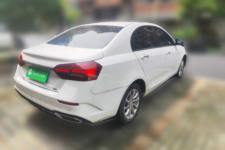 Used Geely Auto Emgrand 2021 UP 1.5L CVT Luxury Model Rear Right 45 Deg