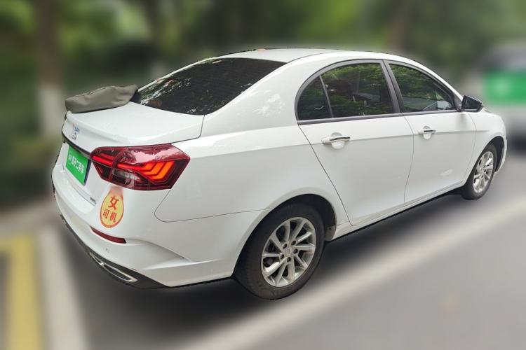 Used Geely Auto Emgrand 2021 UP 1.5L CVT Luxury Model Rear Right 45 Deg