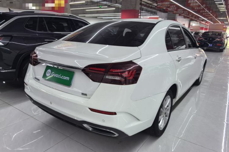 Used Geely Auto Emgrand 2021 UP 1.5L CVT Luxury Model Rear Right 45 Deg