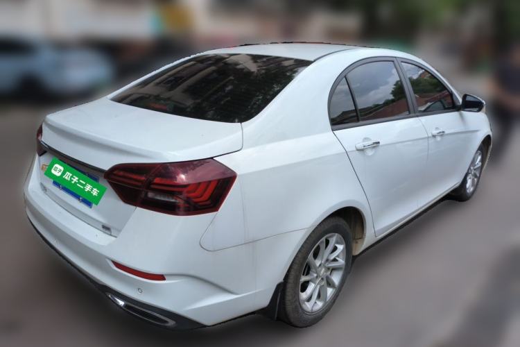 Used Geely Auto Emgrand 2021 UP 1.5L CVT Luxury Model Rear Right 45 Deg
