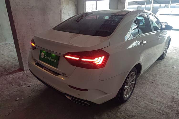 Used Geely Auto Emgrand 2021 UP 1.5L CVT Luxury Model Rear Right 45 Deg