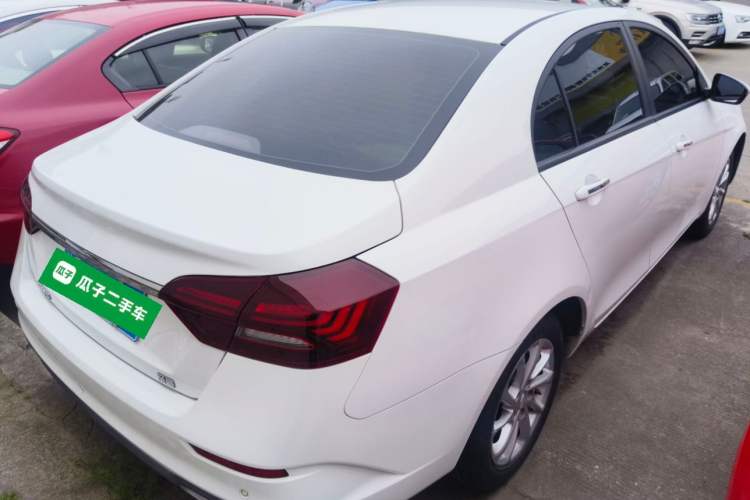 Used Geely Auto Emgrand 2021 UP 1.5L CVT Luxury Model Rear Right 45 Deg