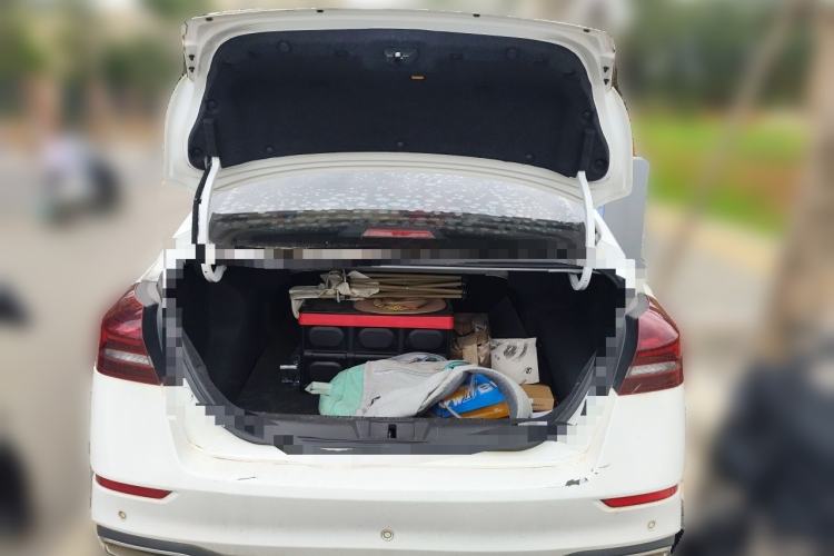 Used Geely Auto Emgrand 2021 UP 1.5L CVT Advanced Edition Trunk