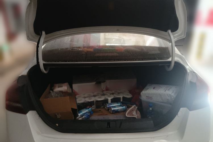 Used Geely Auto Emgrand 2021 UP 1.5L CVT Luxury Model Trunk