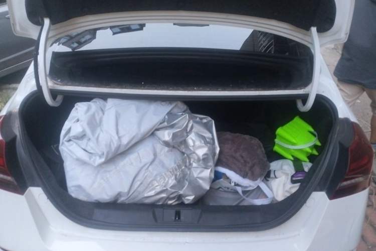 Used Geely Auto Emgrand 2021 UP 1.5L CVT Luxury Model Trunk