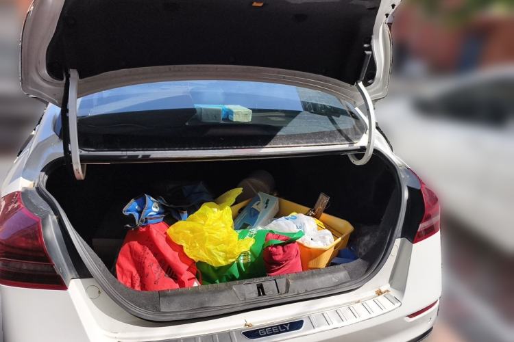 Used Geely Auto Emgrand 2021 UP 1.5L Manual Luxury Model Trunk