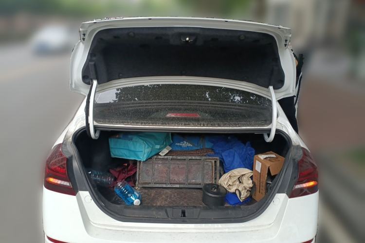 Used Geely Auto Emgrand 2021 UP 1.5L Manual Luxury Model Trunk