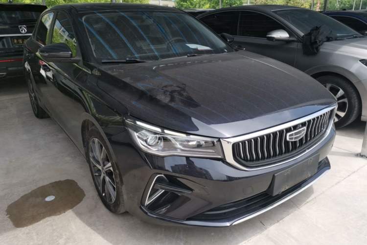 Used Geely Auto Emgrand 2022 4th Generation 1.5L CVT Flagship Model Front Right 45 Deg