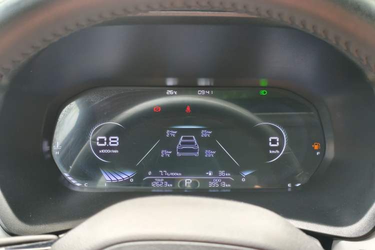 Used Geely Auto Emgrand 2022 4th Generation 1.5L CVT Flagship Model Instrument Cluster