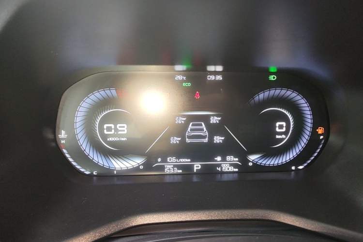 Used Geely Auto Emgrand 2022 4th Generation 1.5L CVT Luxury Model Instrument Cluster
