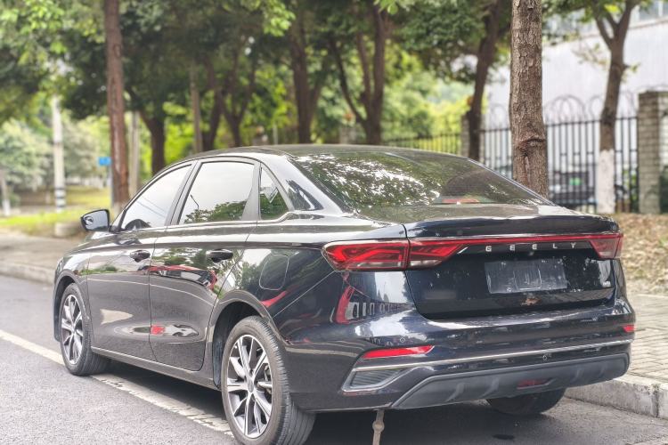 Used Geely Auto Emgrand 2022 4th Generation 1.5L CVT Flagship Model Rear Left 45 Deg