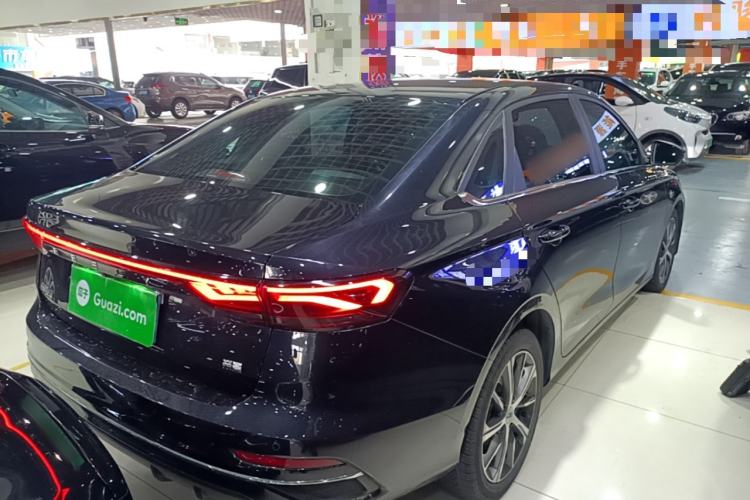 Used Geely Auto Emgrand 2022 4th Generation 1.5L CVT Flagship Model Rear Right 45 Deg