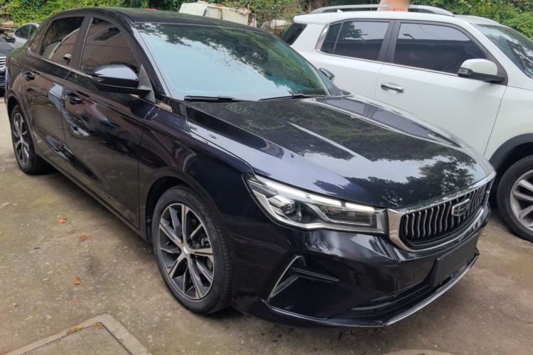 Used Geely Auto Emgrand 2022 4th Generation 1.5L CVT Flagship Model Front Right 45 Deg