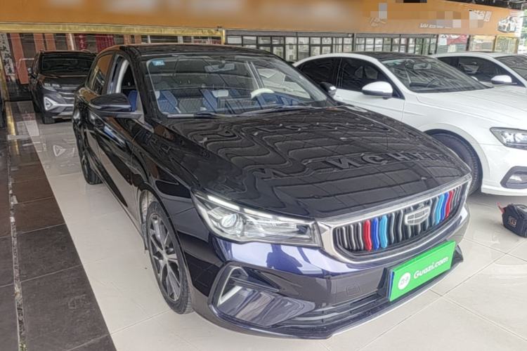 Used Geely Auto Emgrand 2022 4th Generation 1.5L CVT Flagship Model Front Right 45 Deg